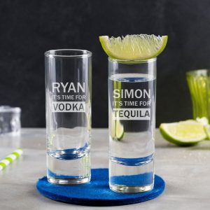 personalized custom engraved shot glass